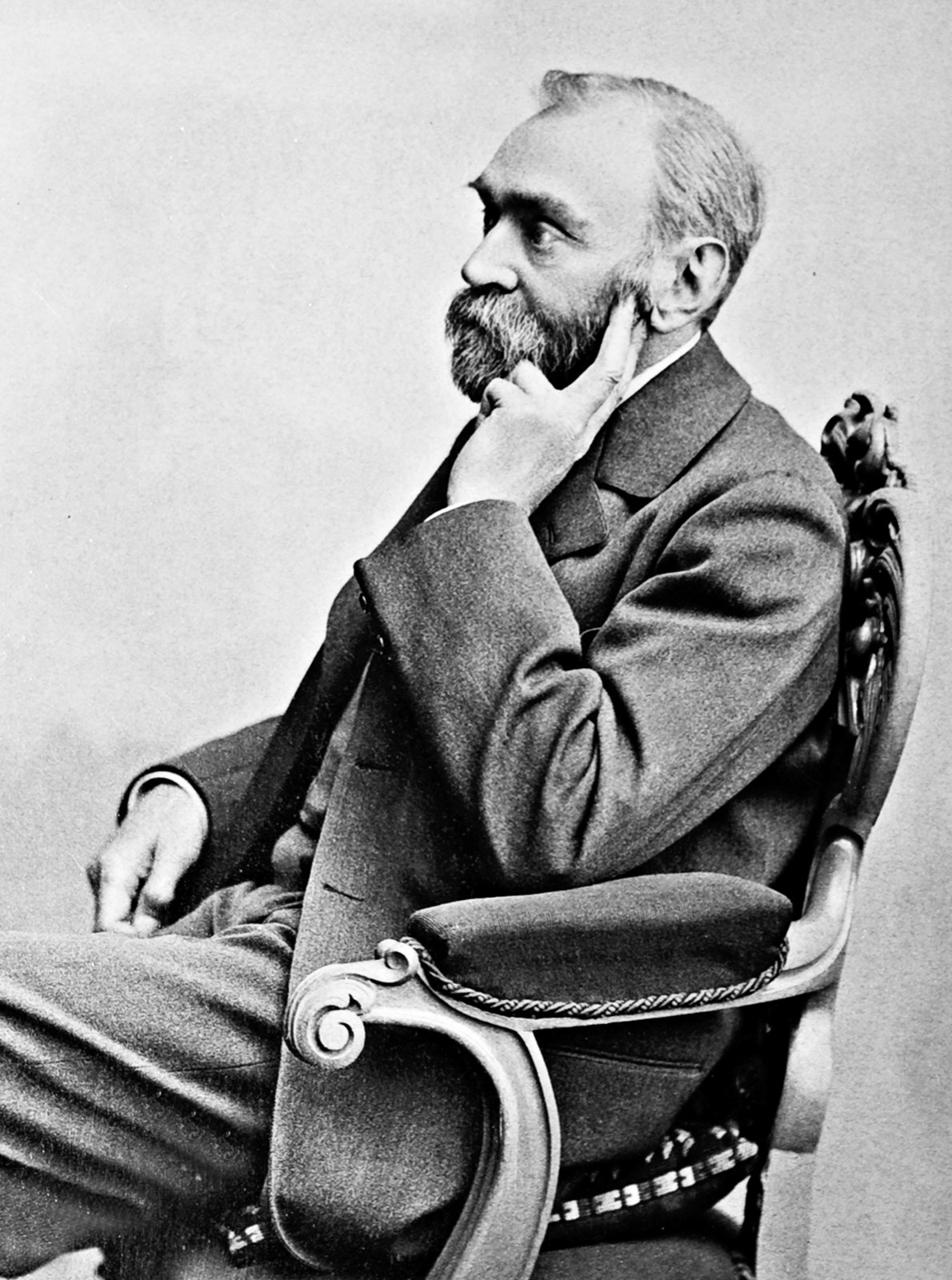 Alfred Nobel — inventor of dynamite, and of the prizes founded in his will.